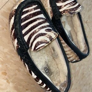 Zebra UGG Ansley Moccasins